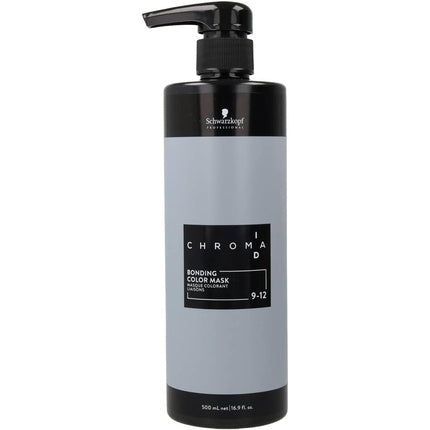Schwarzkopf Professional Chroma ID Bonding Color Mask 9-12 Platinum Grey, 500ml