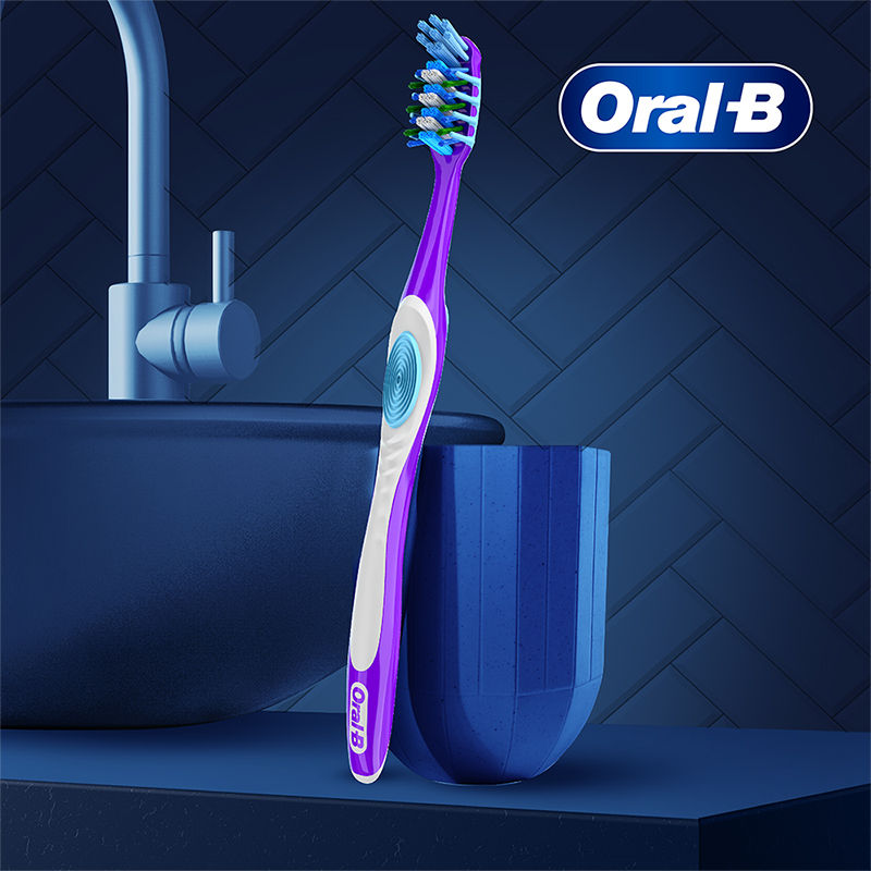 Oral-B Criss Cross Gum Care Toothbrush (Buy 2 Get 2 Free, Soft) Buy at Indicrest Image 4