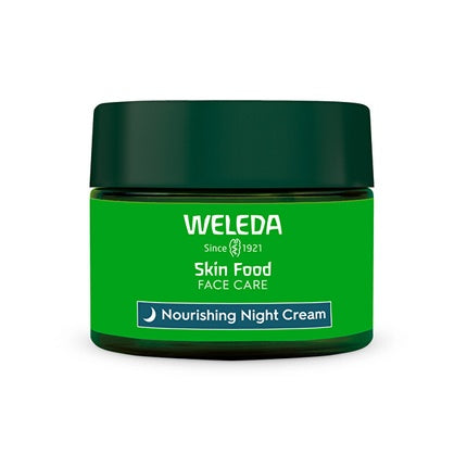 Weleda Skin Food Nourishing Night Cream, 40ml Overnight Face Moisturiser for Dry Skin