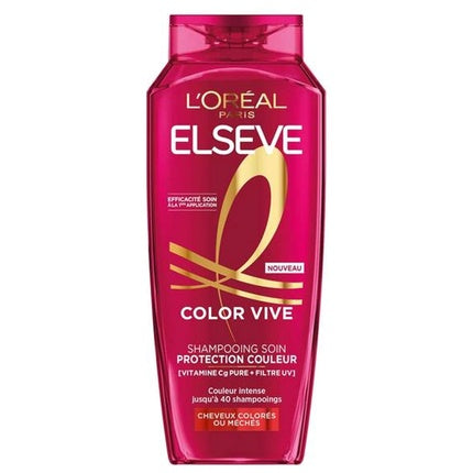 L'Oreal Paris Elseve Color Vive Color Protection Shampoo, 300ml | Shampoo for Color-Treated Hair