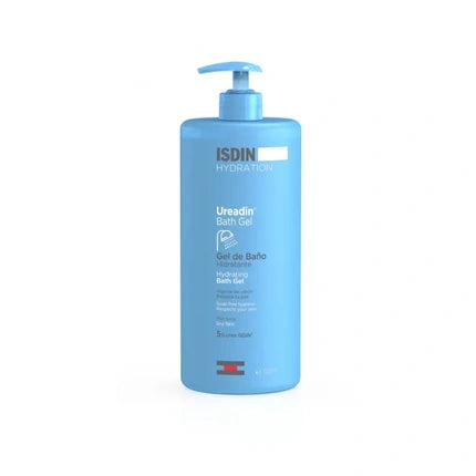 ISDIN Ureadin Bath Gel Dry & Tight Skin, 1000ml Soap-Free Moisturizing Body Cleanser