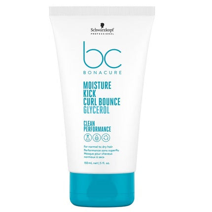 Schwarzkopf Professional BC Bonacure Moisture Kick Curl Bounce Cream for Curly Hair, 150ml