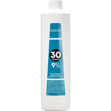 Matrix SoColor Cream Oxidant 9 (30 Vol) Developer, 1000ml Hair Color Developer