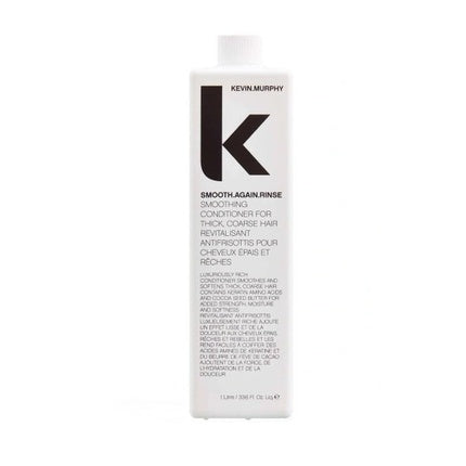 Kevin Murphy SMOOTH.AGAIN RINSE Smoothing Conditioner, 1000ml for Frizzy & Coarse Hair