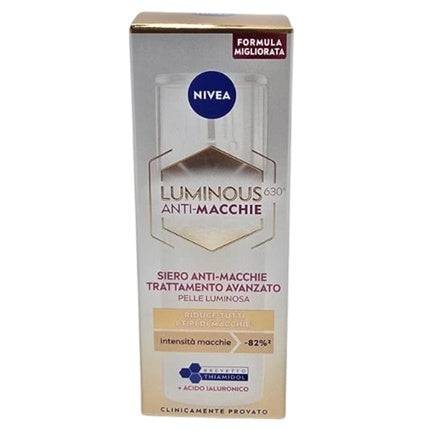 Nivea Cellular Luminous 630 Advanced Anti-Spot Treatment Serum, 30ml Brightening Face Serum