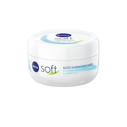 Nivea Soft Fresh Moisturizing Cream Multi-Purpose Hydrating Face, Body & Hands Cream