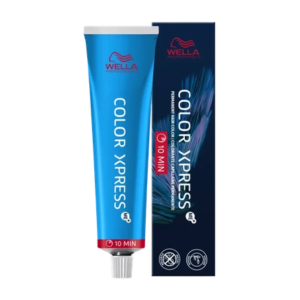 Wella Professionals Color Xpress 6/02 Dark Blonde Natural Matte Permanent Hair Color, 60ml