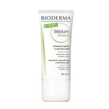 Bioderma Sébium Global Intensive Purifying Care, 30ml – Daily Moisturiser for Combination to Oily & Blemish-Prone Skin