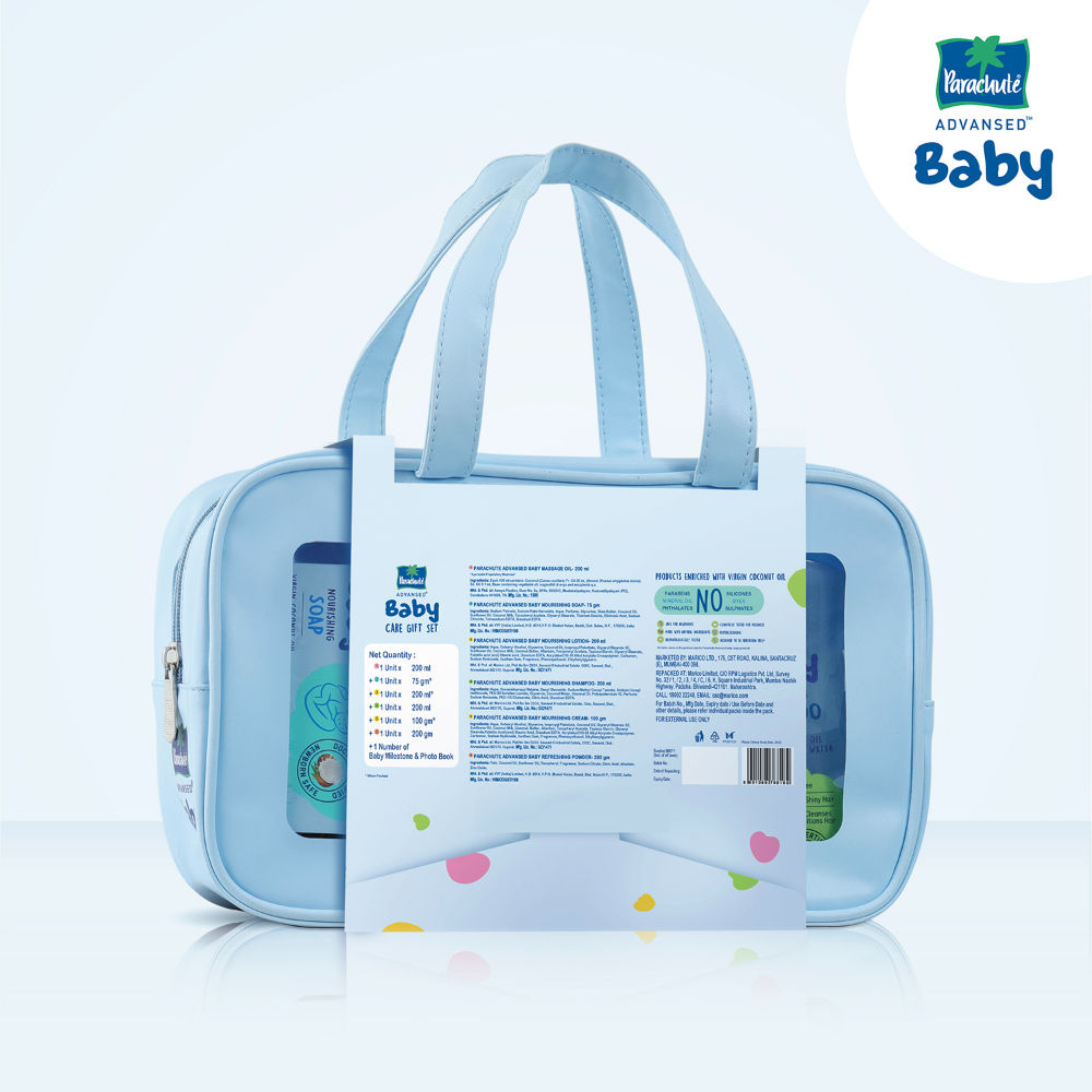 Parachute Advansed Baby Gift Pack, 1000g Buy at Indicrest Image 2