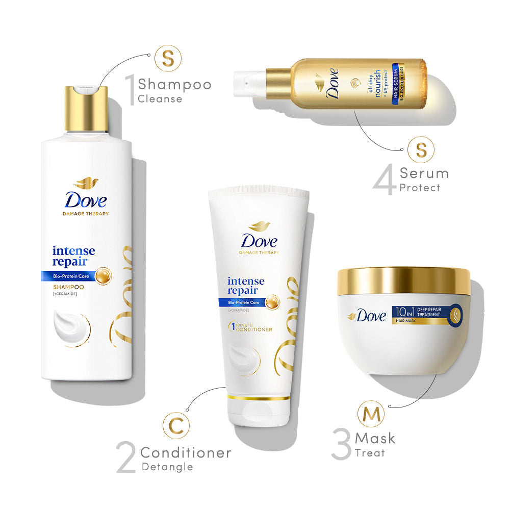 Dove Intense Repair Shampoo For Dry & Damaged Hair, 75ml Buy at Indicrest Image 6