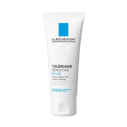 La Roche-Posay Toleriane Sensitive Rich Cream, 40ml – Nourishing Moisturising Face Cream for Dry & Sensitive Skin