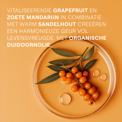 Vitality's Sea Buckthorn Shower Cream, 200ml Nourishing Body Cleanser