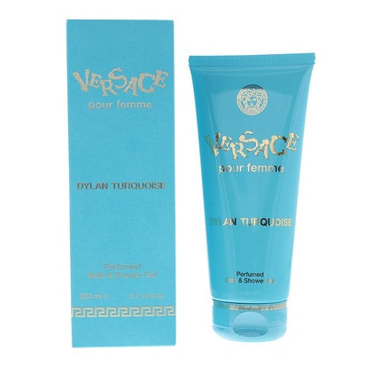 Versace Pour Femme Dylan Turquoise Perfumed Bath & Shower Gel, 200ml