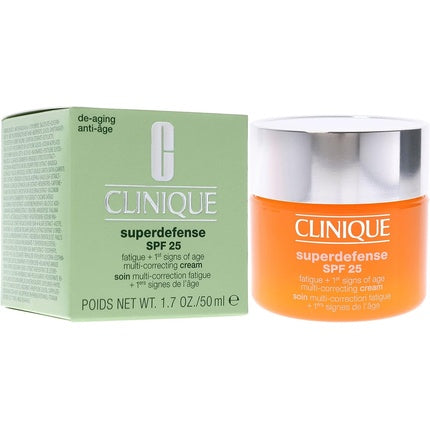 Clinique Superdefense Day Cream, 50ml Daily Moisturizer for All Skin Types