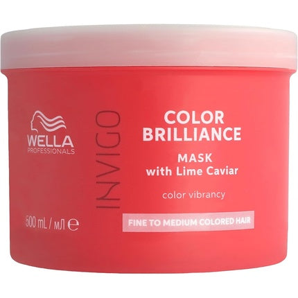 Wella Professionals Invigo Color Brilliance Vibrant Color Hair Mask Boost Shine