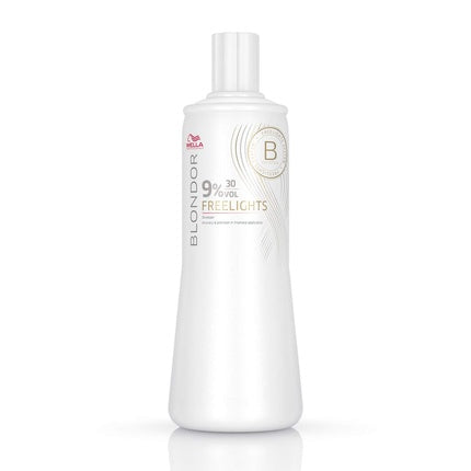 Wella Professionals Freelights Oxidant 30 Volume (9%) Developer, 1000ml for Freehand Lightening