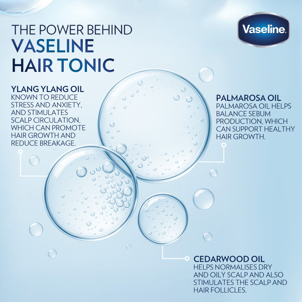 Vaseline Hair Tonic & Scalp Conditioner, 200ml Buy at Indicrest Image 7