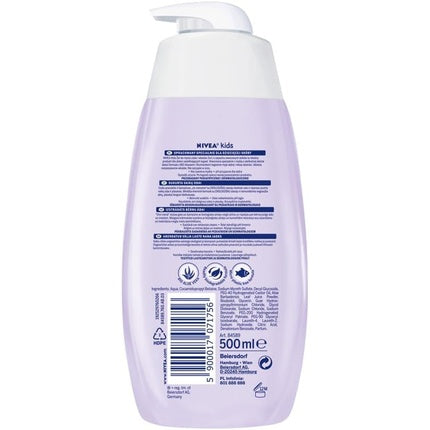 Nivea Body & Hair Cleaner 2-in-1 with Berry Fragrance, 500ml - Refreshing Shower Gel for Hair & Body
