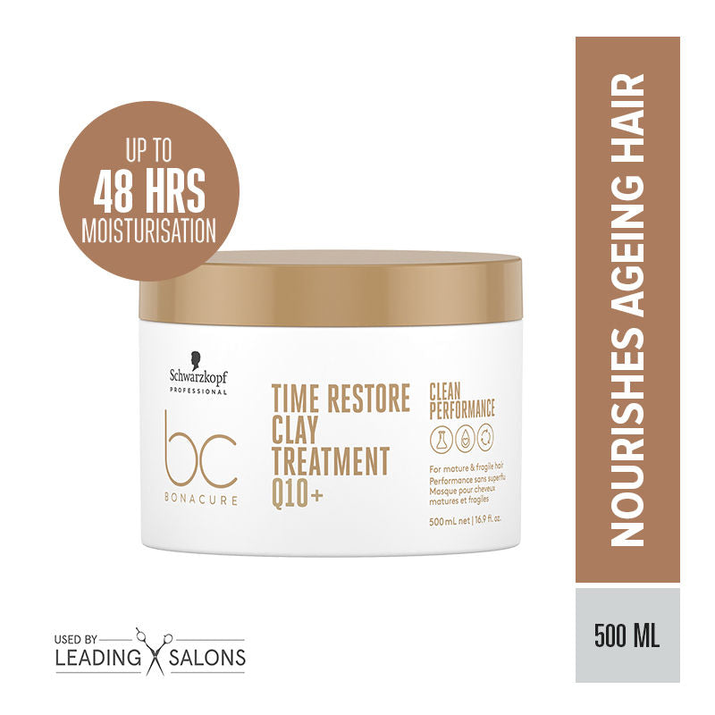 Schwarzkopf Professional Bonacure Q10+ Time Restore Treatment, 500ml Buy at Indicrest
