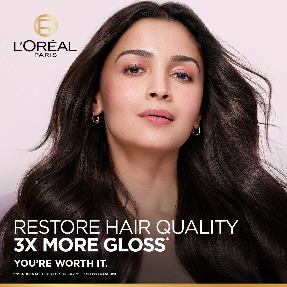 L'Oreal Paris Glycolic Gloss Shine Boosting Shampoo, 650ml Buy at Indicrest Image 2