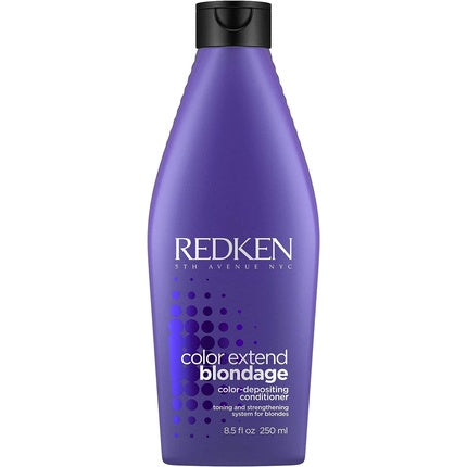 Redken Color Extend Blondage Conditioner, 250ml | Purple Conditioner for Blonde Hair