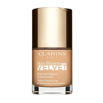 Clarins Skin Illusion Velvet Foundation 108.3N, 30ml – Natural Matte Liquid Foundation