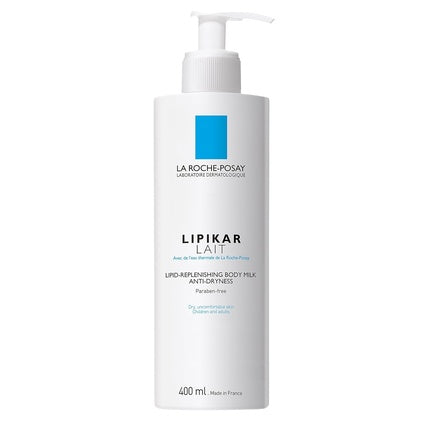 La Roche-Posay Lipikar Body Emulsion, 400ml Daily Moisturizing Body Lotion for Dry Sensitive Skin