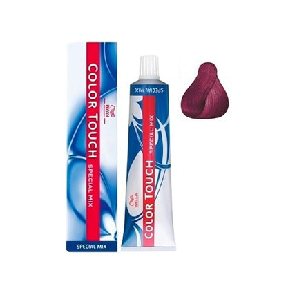 Wella Professionals Color Touch Special Mix 0/68 Demi-Permanent Hair Color, 60ml | Violet Pearl Hair Color Booster