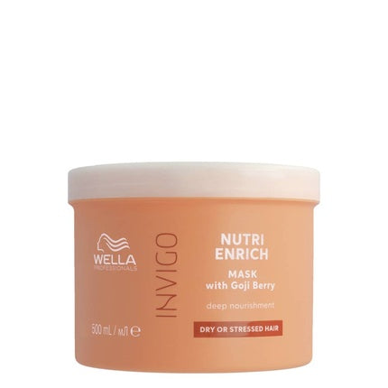 Wella Professionals Invigo Nutri-Enrich Deep Nourishing Hair Mask, 500ml for Dry & Damaged Hair
