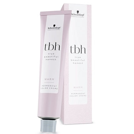 Schwarzkopf Professional tbh True Beautiful Honest 4-64W Medium Brown Chocolate Beige Permanent Hair Color Cream, 60ml