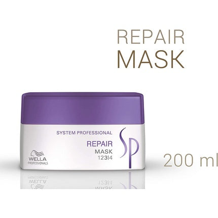 Wella System Professional Repair Mask for Damaged Hair, 200ml