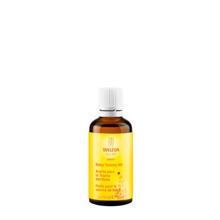 Weleda Baby Tummy Oil, 50ml – Gentle Soothing Baby Massage Oil for Sensitive Skin