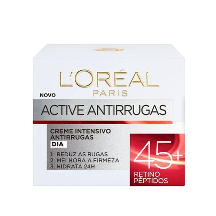 L'Oréal Paris Revitalift Active Day Cream Anti-Wrinkle 45+ (50ml) Firming & Hydrating Face Moisturiser