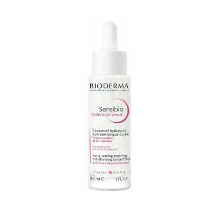 Bioderma Sensibio Defensive Serum, 30ml Long-Lasting Soothing & Moisturising Facial Serum for Sensitive Skin