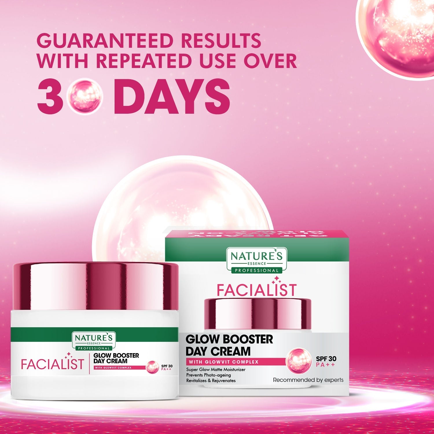 Nature's Essence Professional Facialist Glow Booster Day Cream, 45g Buy at Indicrest Image 6