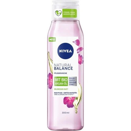 Nivea Naturally Good Wild Rose & Organic Argan Oil Body Lotion, 300ml
