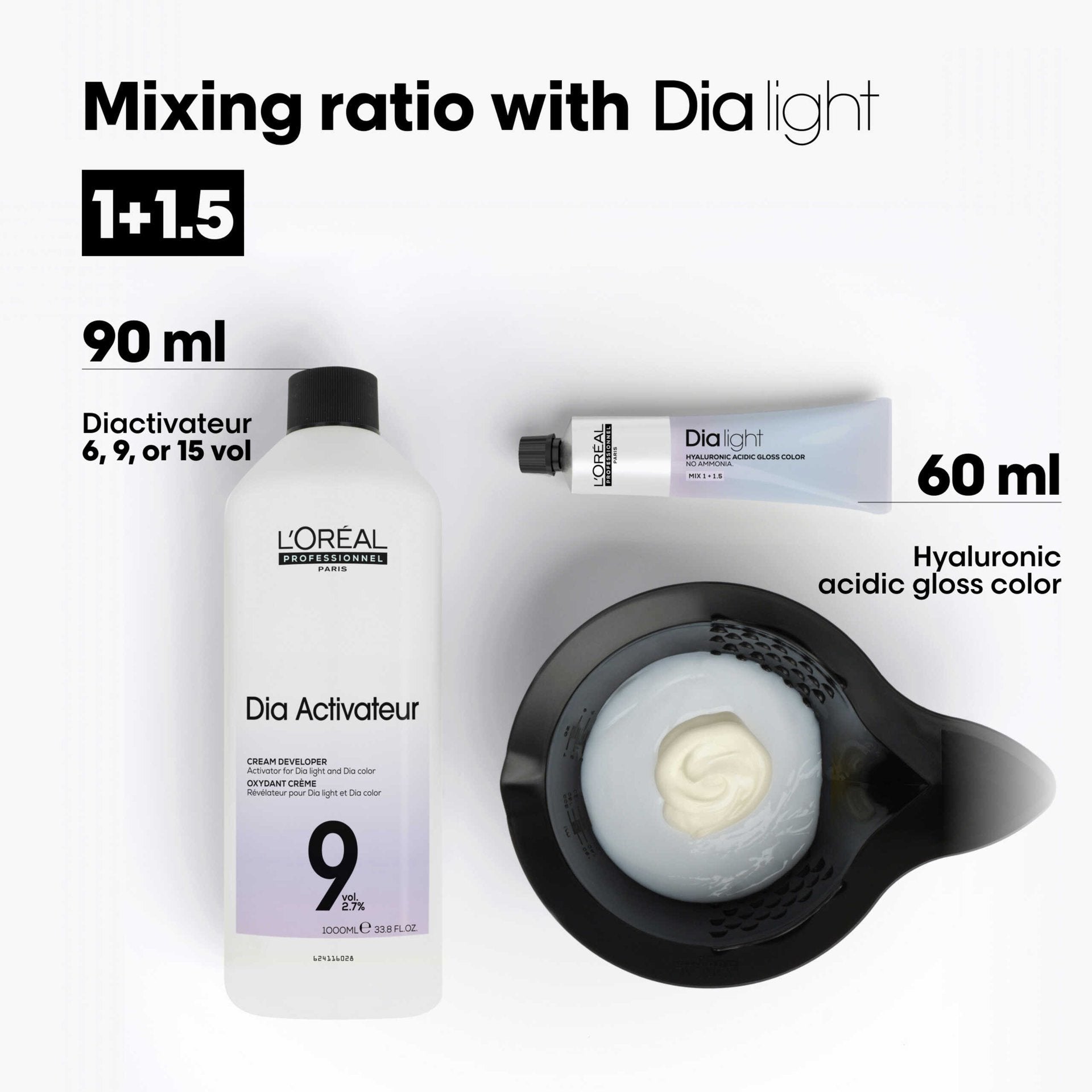 L'Oreal Professionnel Paris Dia Light 9.12 - Very Light Beige Ash Blonde Hair Color, 50ml Buy at Indicrest Image 13
