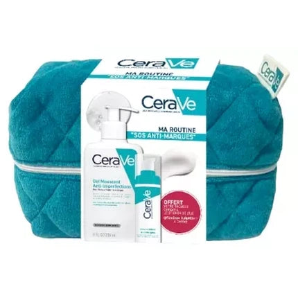 CeraVe Anti-Imperfections Cleansing Gel, 236ml & Retinol Anti-Marks Serum, 30ml Skincare Set
