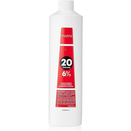 Matrix SoColor 20 Volume Cream Oxydant Developer, 1000ml | Professional Cream Developer