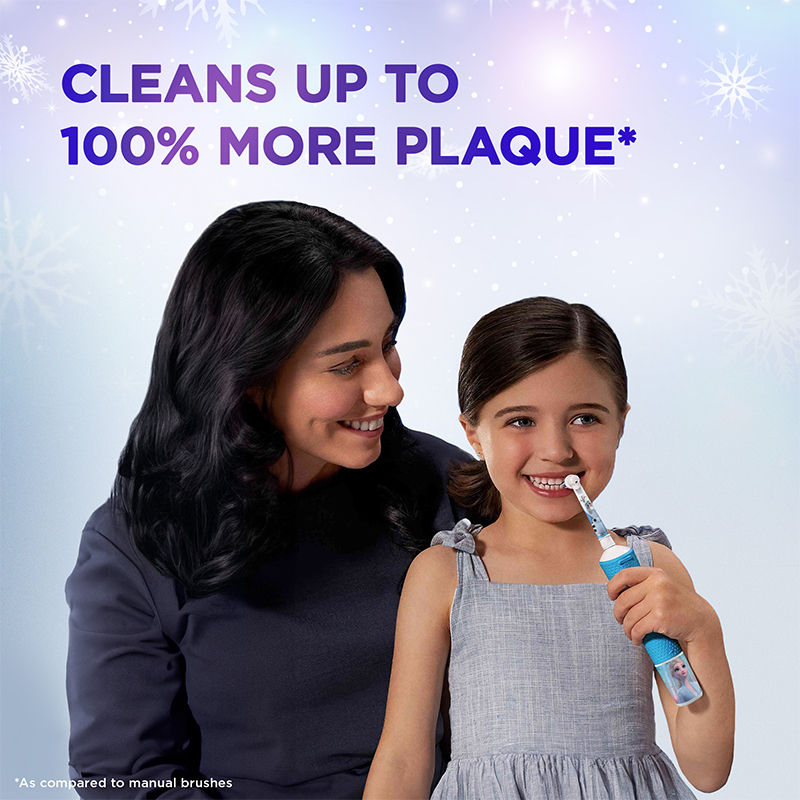 Oral-B Kids Electric Rechargeable Toothbrush Featuring Frozen Characters, 1 piece Buy at Indicrest Image 2