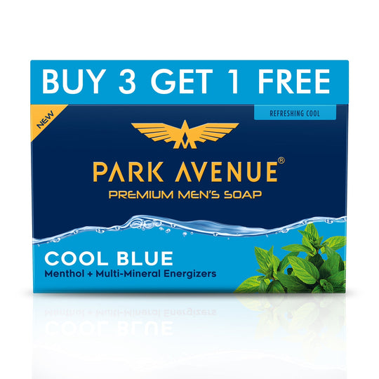 Park Avenue Soap Cool Blue (Buy3 Get1 Free), 125g Each Buy at Indicrest