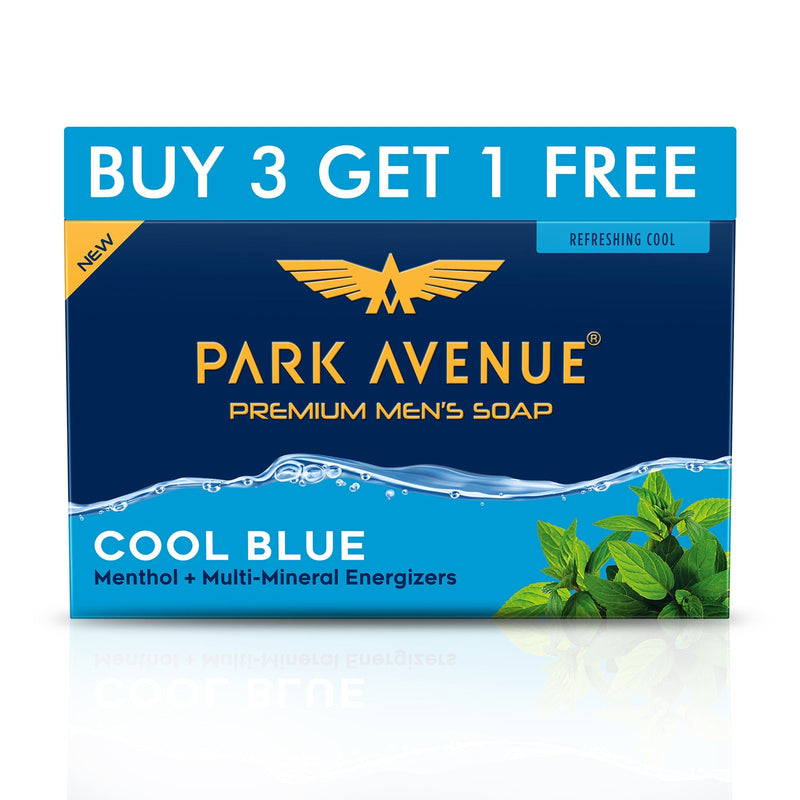 Park Avenue Soap Cool Blue (Buy3 Get1 Free), 125g Each Buy at Indicrest