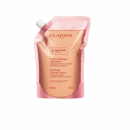 Clarins Soothing Toning Lotion Refill, 400ml for Very Dry & Sensitive Skin Hydrating Facial Toner