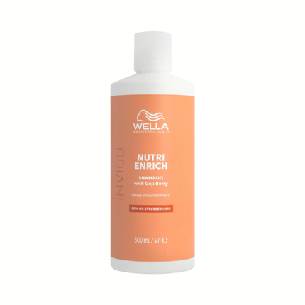 Wella Professionals Invigo Nutri-Enrich Deep Nourishing Shampoo, 500ml for Dry Hair