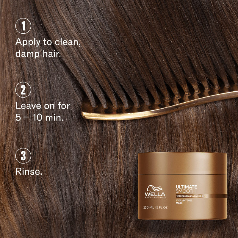 Wella Professionals Ultimate Smooth Hair Mask, 150ml Buy at Indicrest Image 8