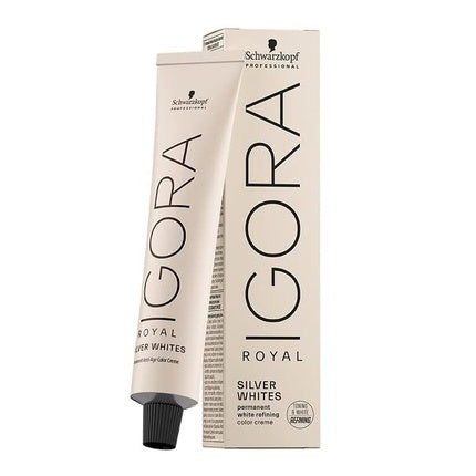 Schwarzkopf Professional IGORA ROYAL Silver Whites Grey Purple Permanent Hair Colour, 60ml