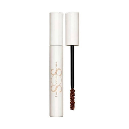 Clarins SOS Lashes Serum Mascara, 8ml – Strengthening Eyelash Serum & Conditioning Mascara for Fuller-Looking Lashes