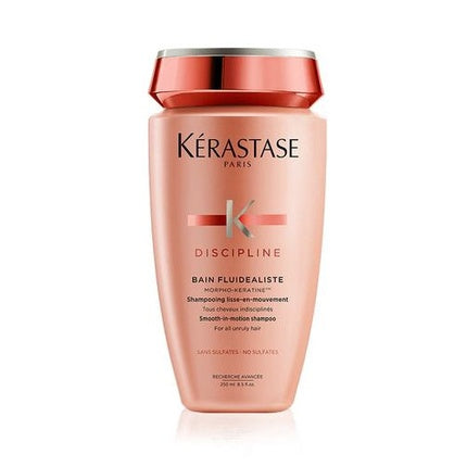Kerastase Discipline Bain Fluidealiste Smoothing Shampoo, 250ml | Professional Anti-Frizz Shampoo