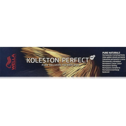 Wella Professionals Koleston Perfect Me+ Pure Naturals 6/00 Dark Natural Blonde Permanent Hair Colour Cream, 60ml | Professional Hair Colour