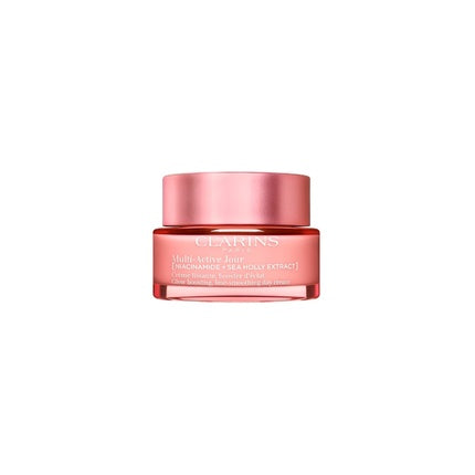Clarins Multi-Active Day Cream for Dry Skin, 50ml Hydrating & Radiance-Boosting Daily Moisturiser